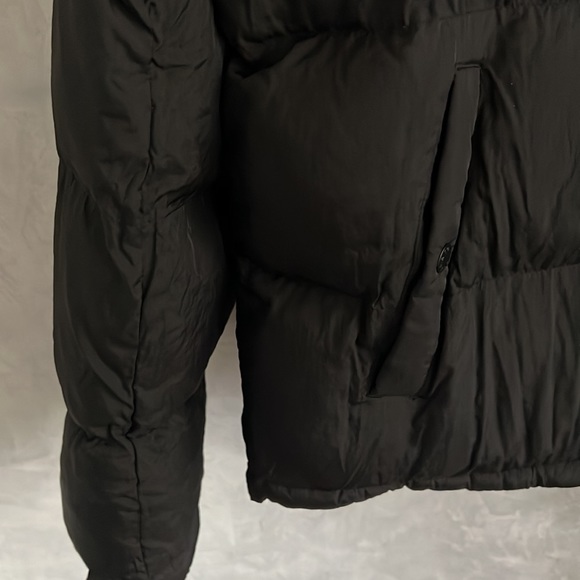 NWT Men's Black Levis Stand Collar Quilted Puffer Jacket, Size M - Picture 6 of 11